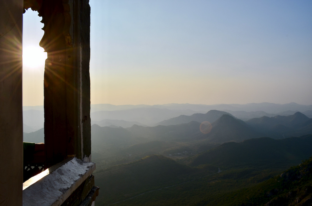 view of hills from fort